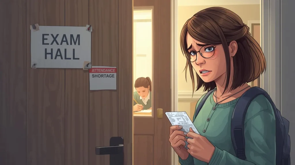 attendance shortage notice